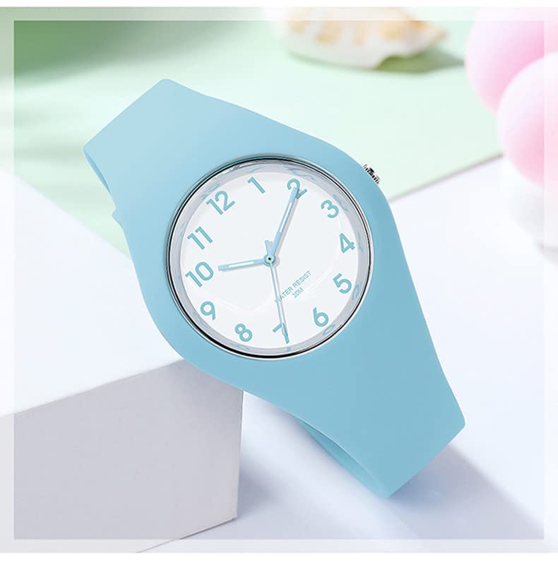 Women's Japanese Quartz Sports Watch – Silicone Strap