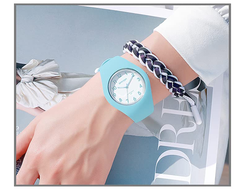 Women's Japanese Quartz Sports Watch – Silicone Strap