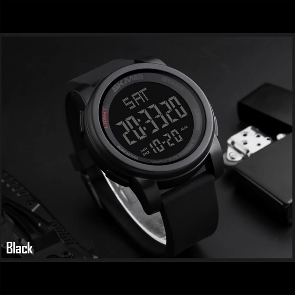 SKMEI Men's Digital Sports Watch – Large Display
