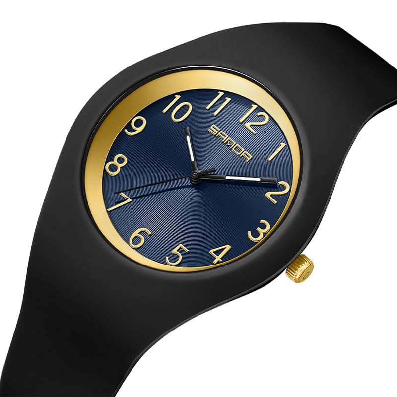Women's Japanese Quartz Sports Watch – Silicone Strap