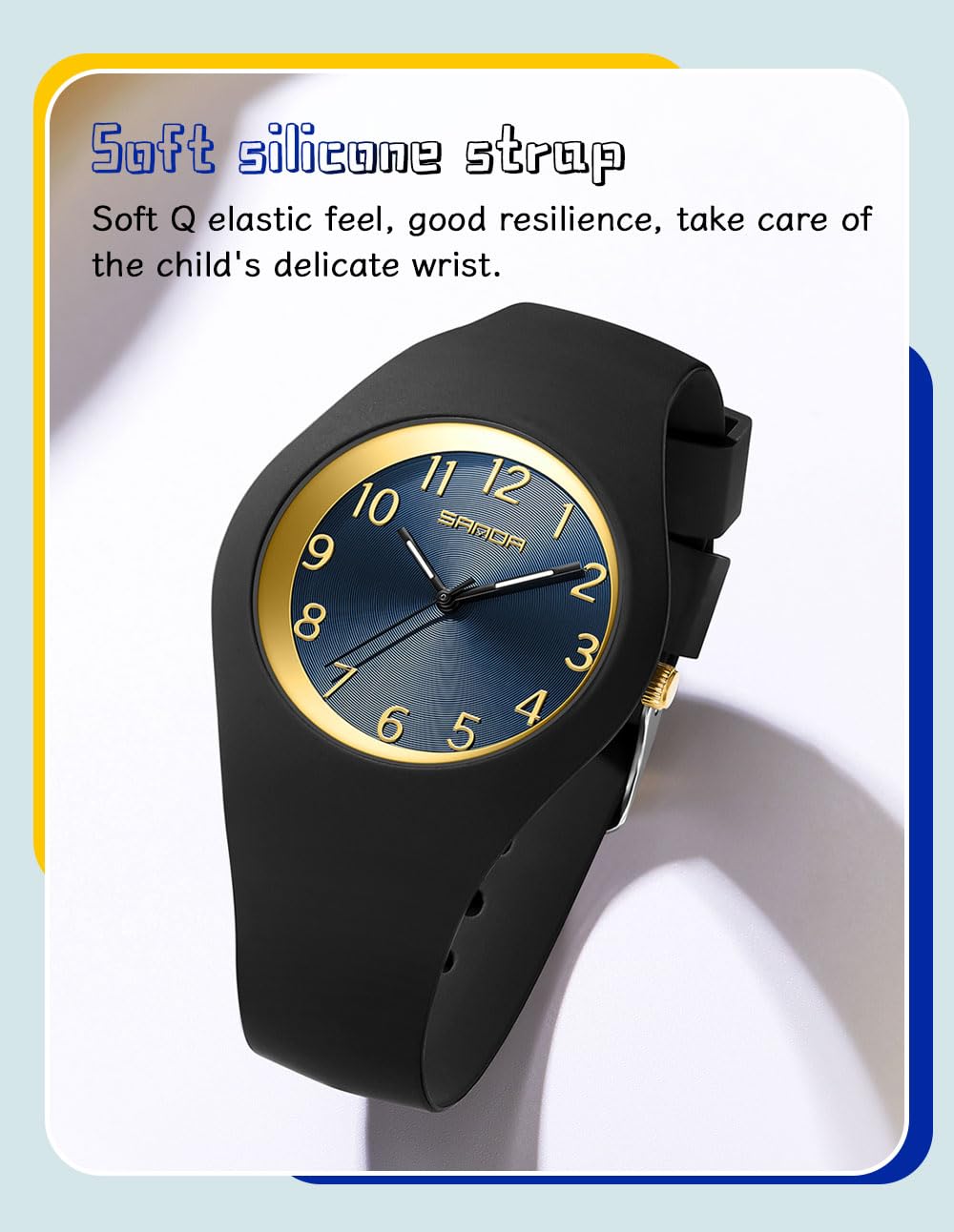 Women's Japanese Quartz Sports Watch – Silicone Strap