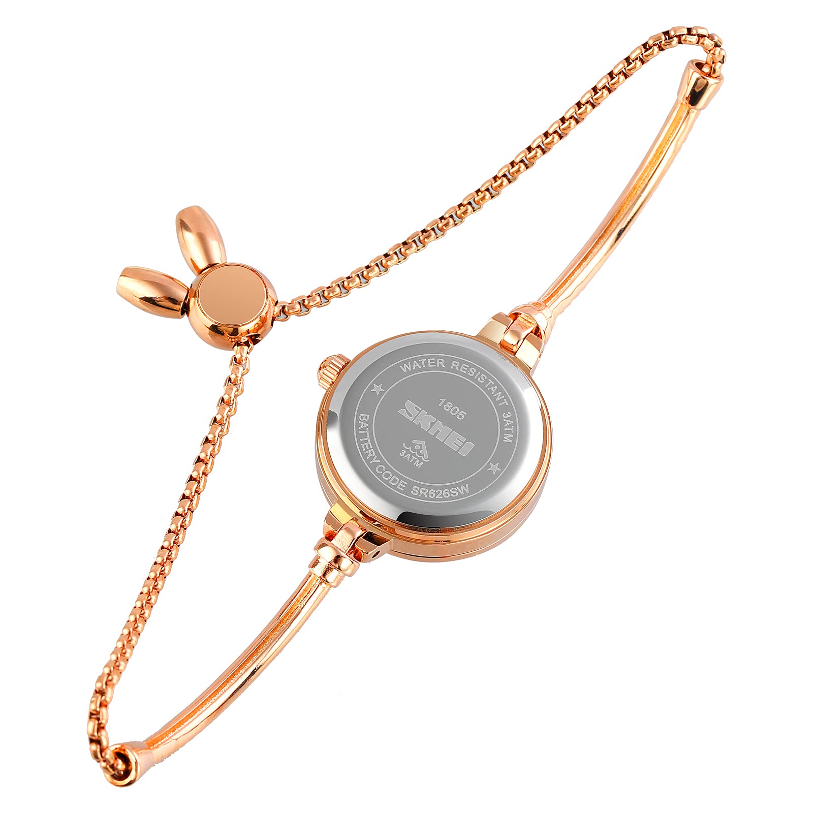 SKMEI Women's Ultra-Slim Quartz Bracelet Watch
