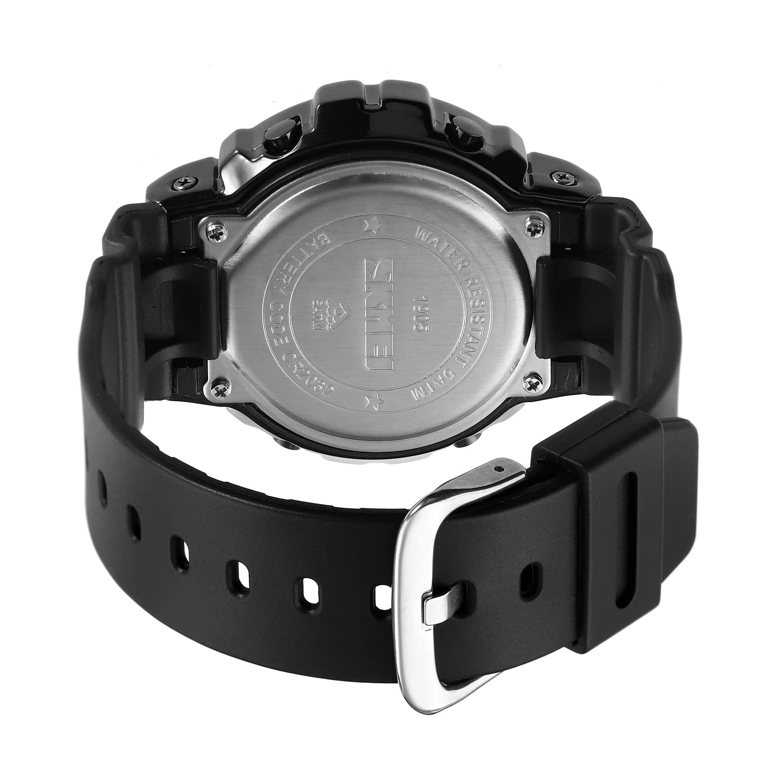SKMEI Mens Digital Sports Watch – Dual Time