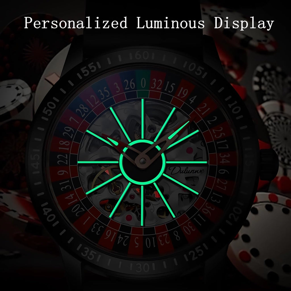 Men's Roulette Dial Automatic Mechanical Watch