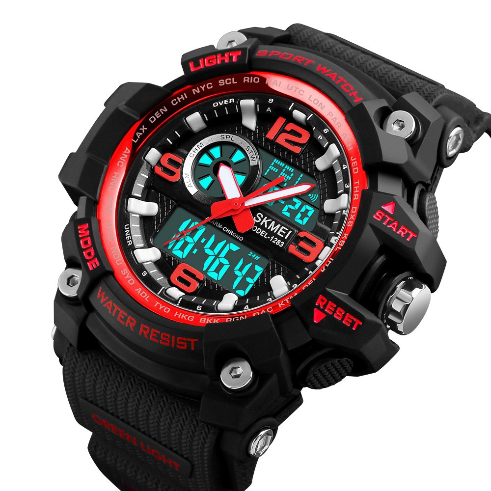 SKMEI Men's Chronogrpah Analogue-Digital Sports Watch