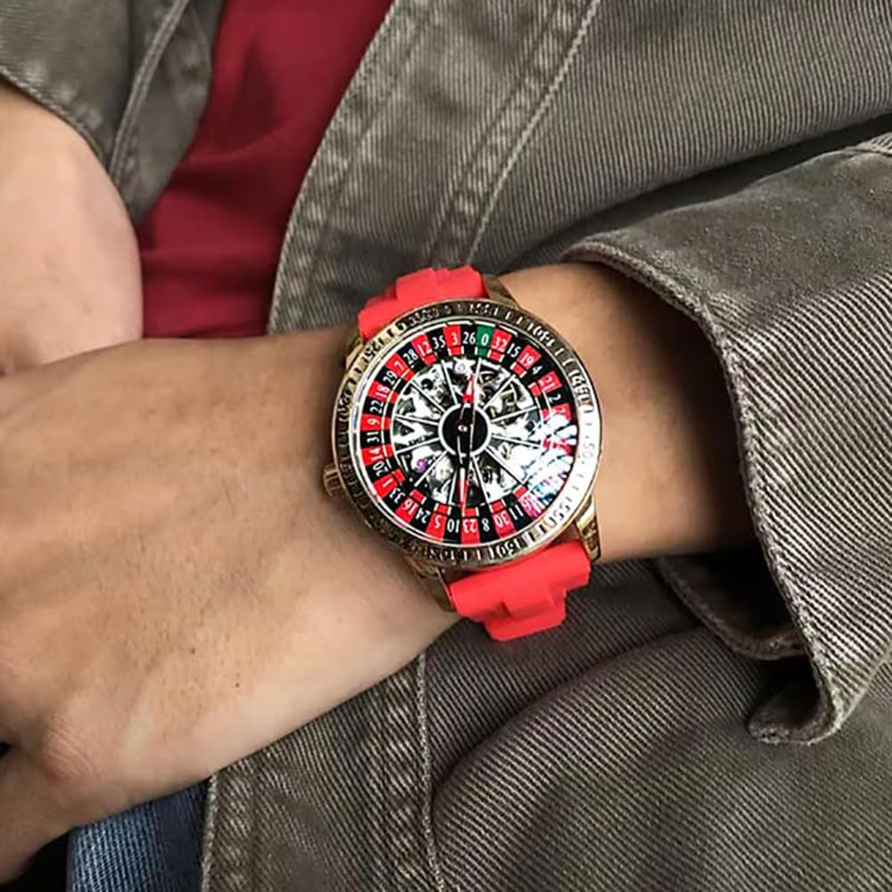 Men's Roulette Dial Automatic Mechanical Watch