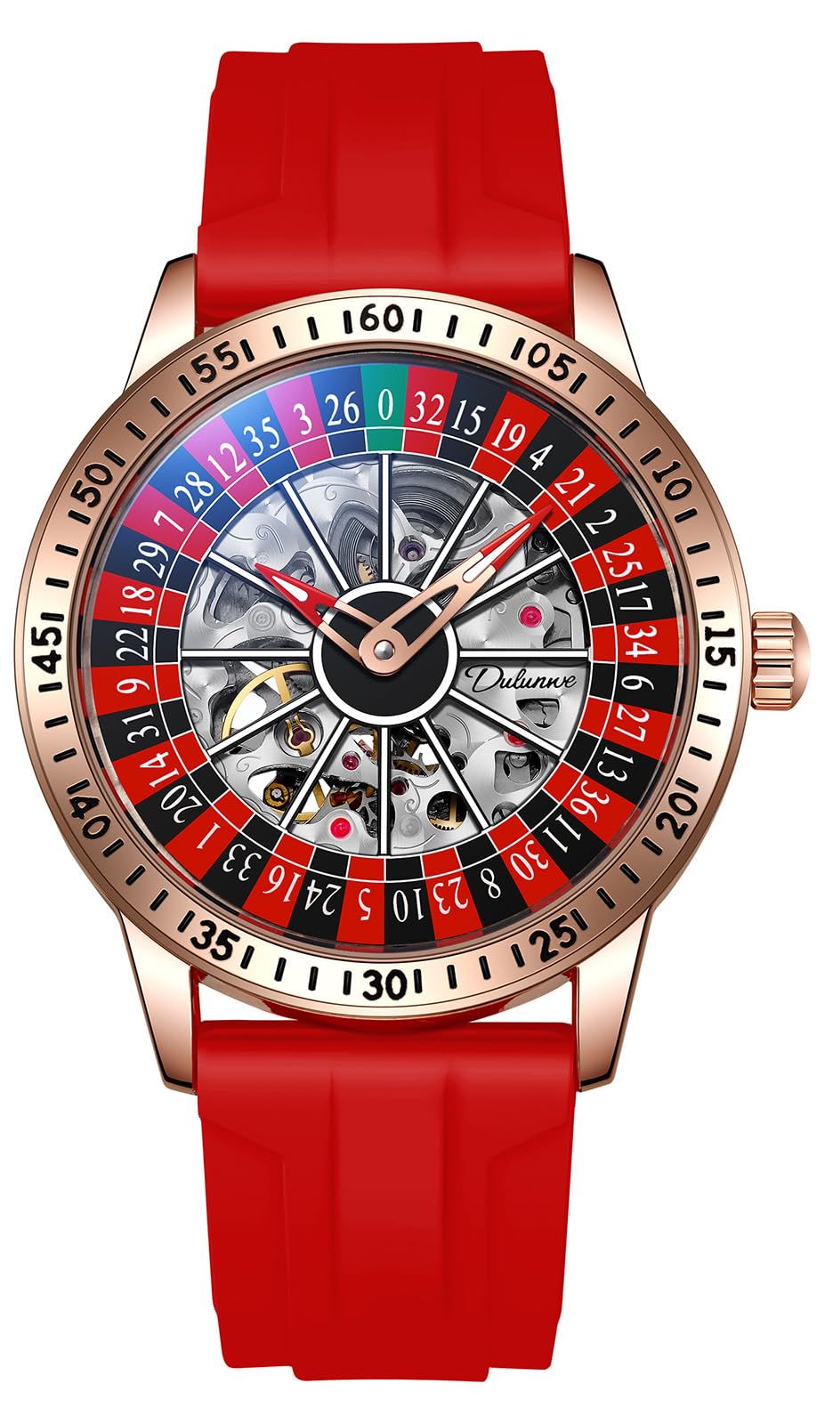 Men's Roulette Dial Automatic Mechanical Watch