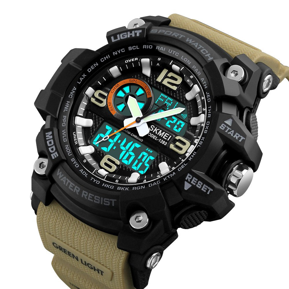 SKMEI Men's Chronogrpah Analogue-Digital Sports Watch