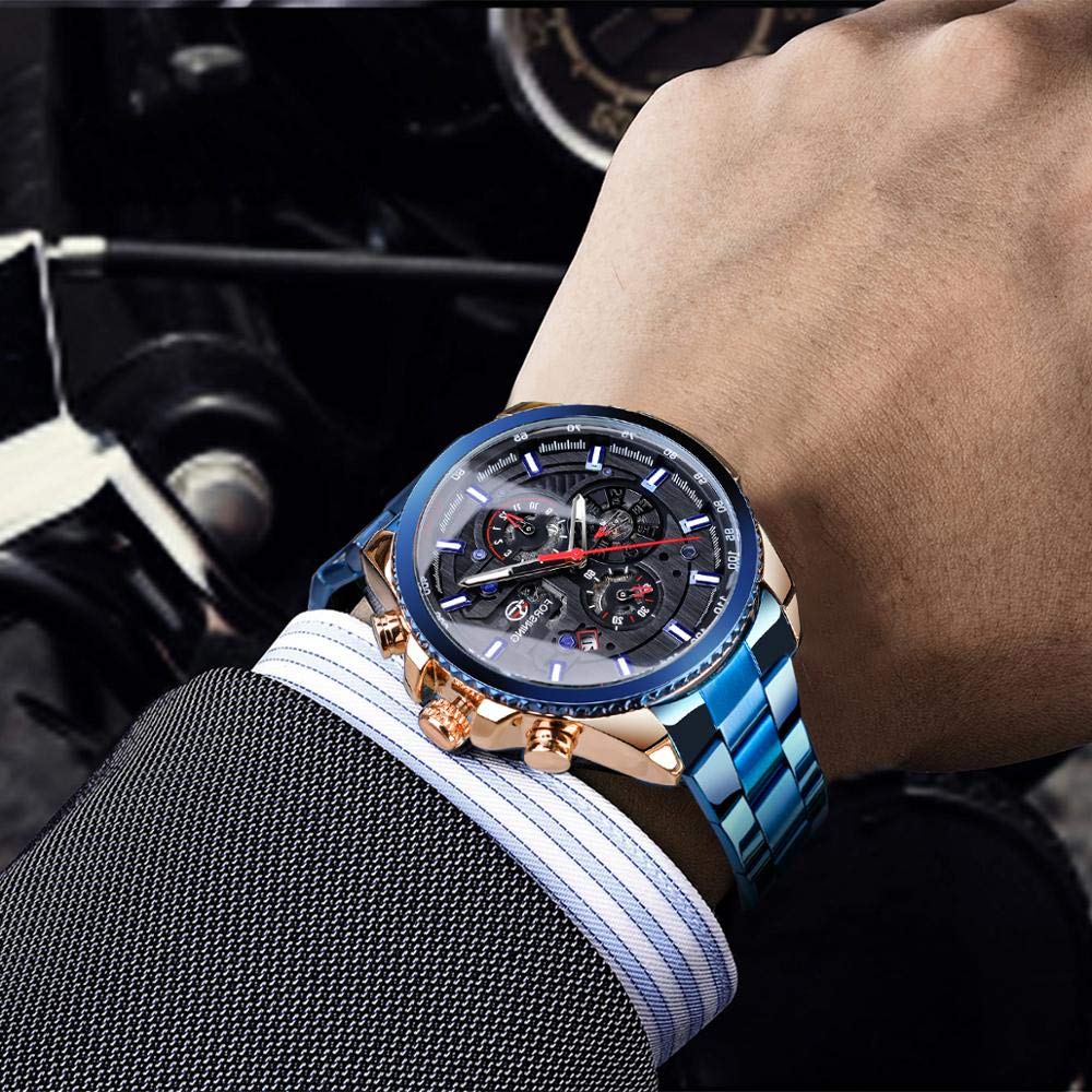 FORSINING Men's Automatic Mechanical Calendar Watch