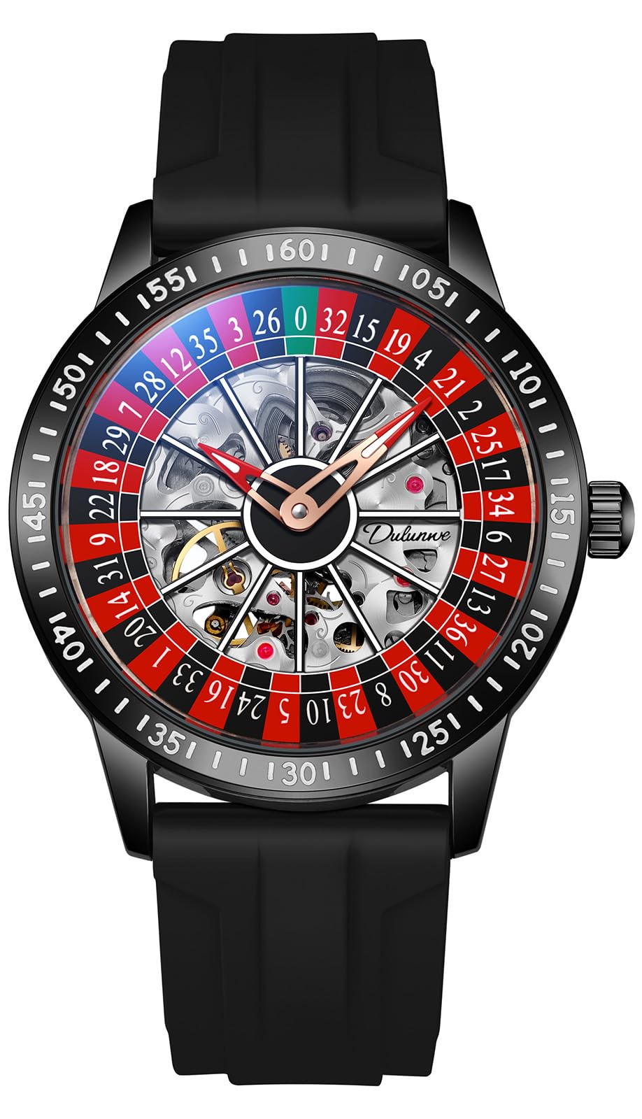 Men's Roulette Dial Automatic Mechanical Watch