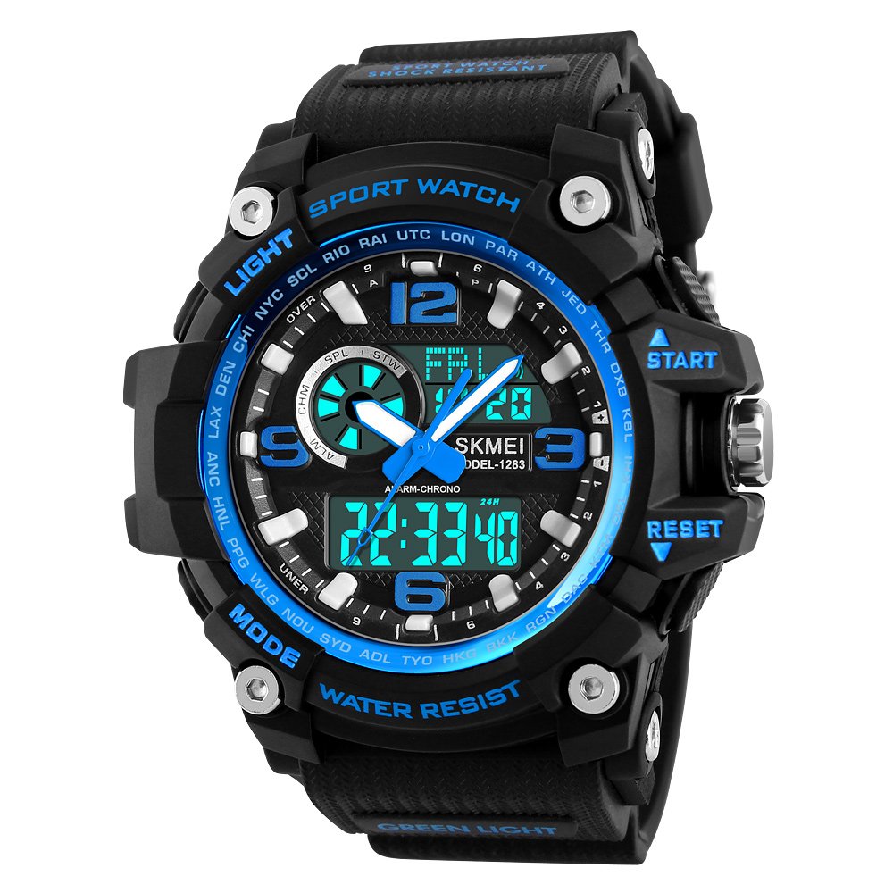 SKMEI Men's Chronogrpah Analogue-Digital Sports Watch