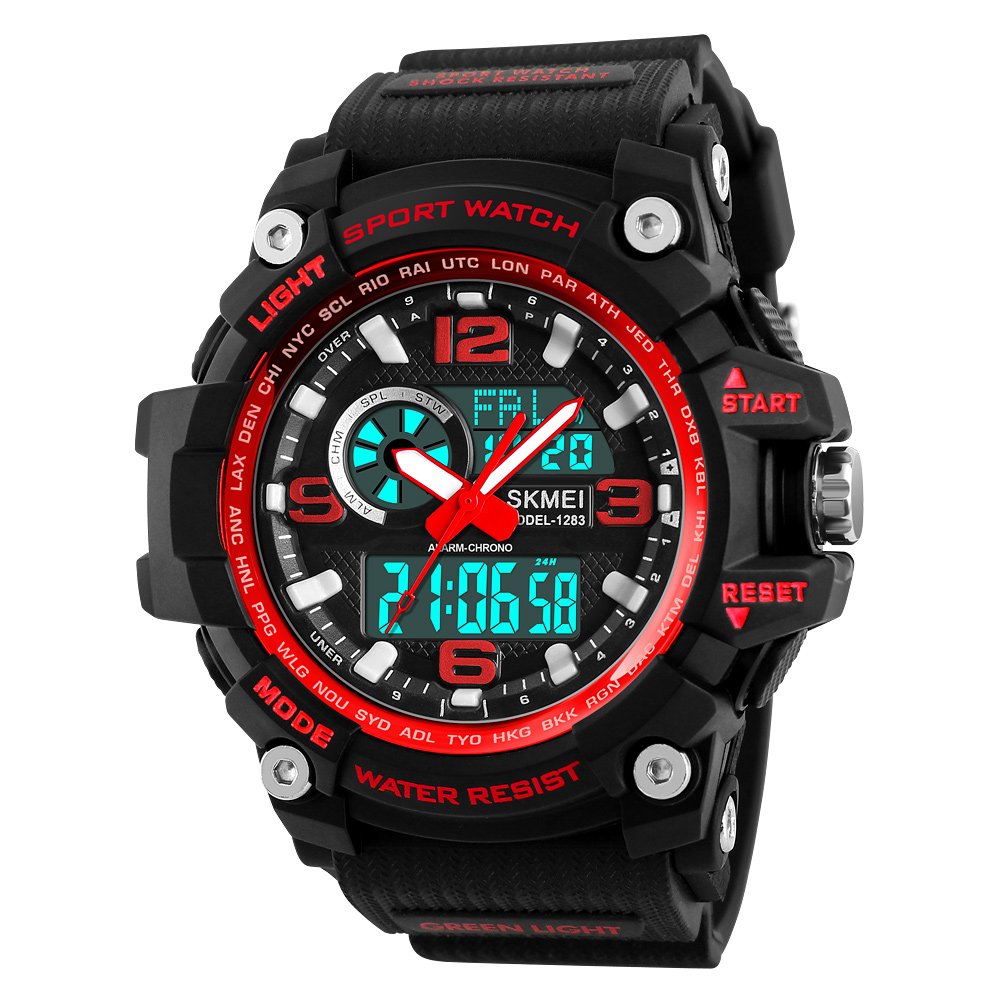 SKMEI Men's Chronogrpah Analogue-Digital Sports Watch