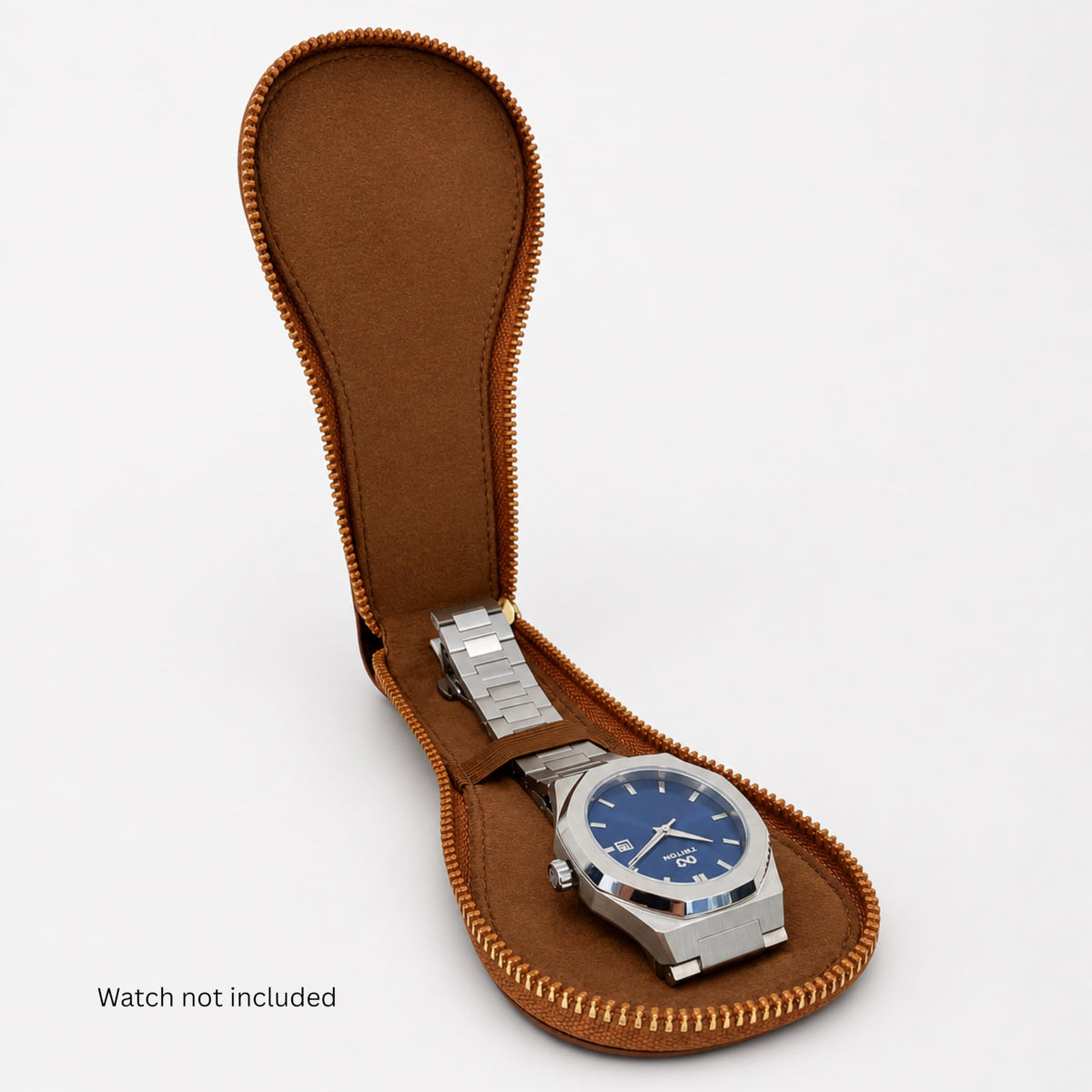 Stretone Single Watch Travel Case - PU Leather