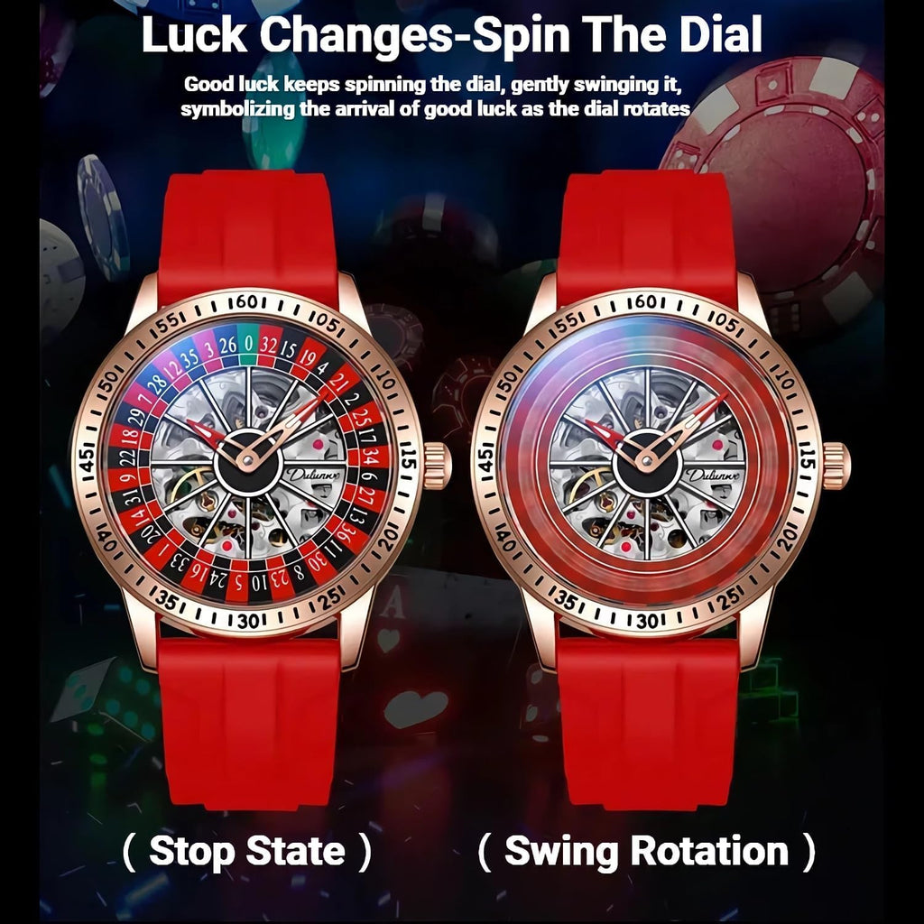 Men's Roulette Dial Automatic Mechanical Watch