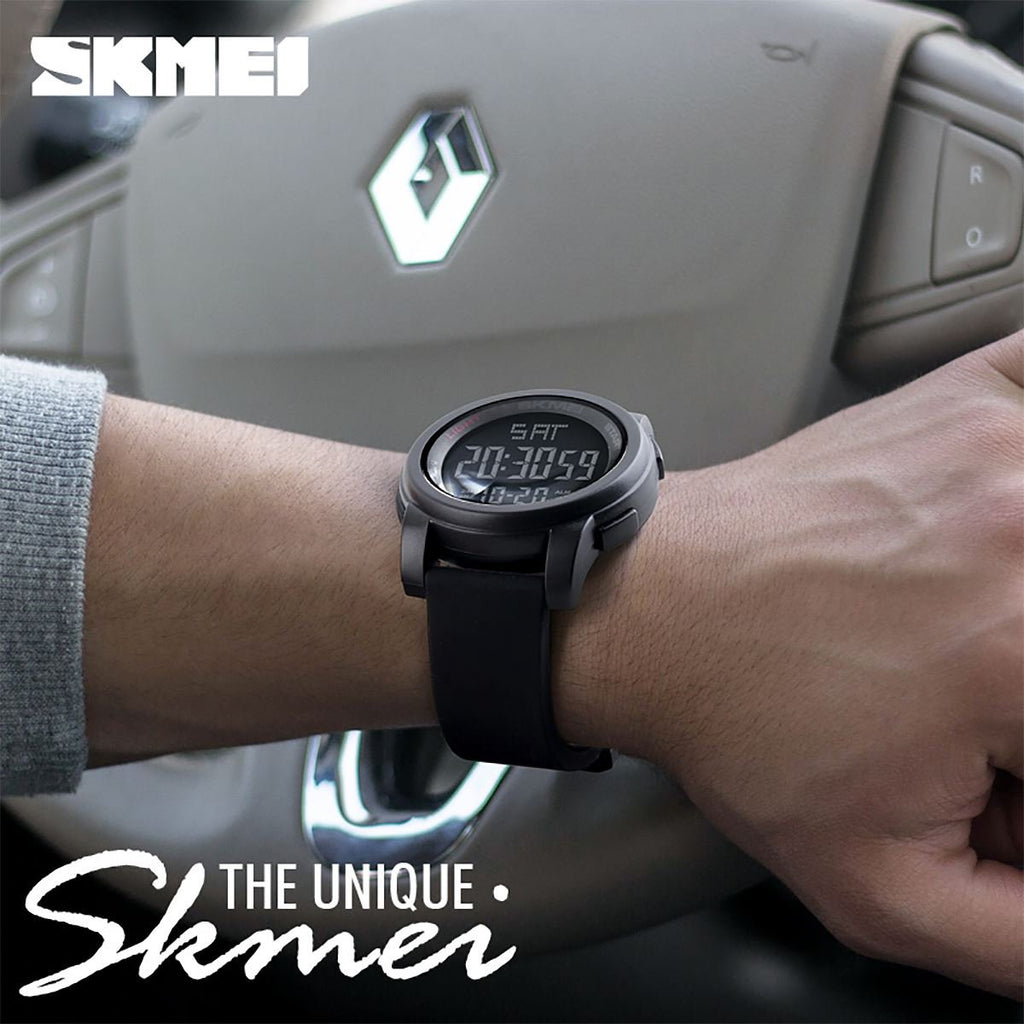 SKMEI Men's Digital Sports Watch – Large Display