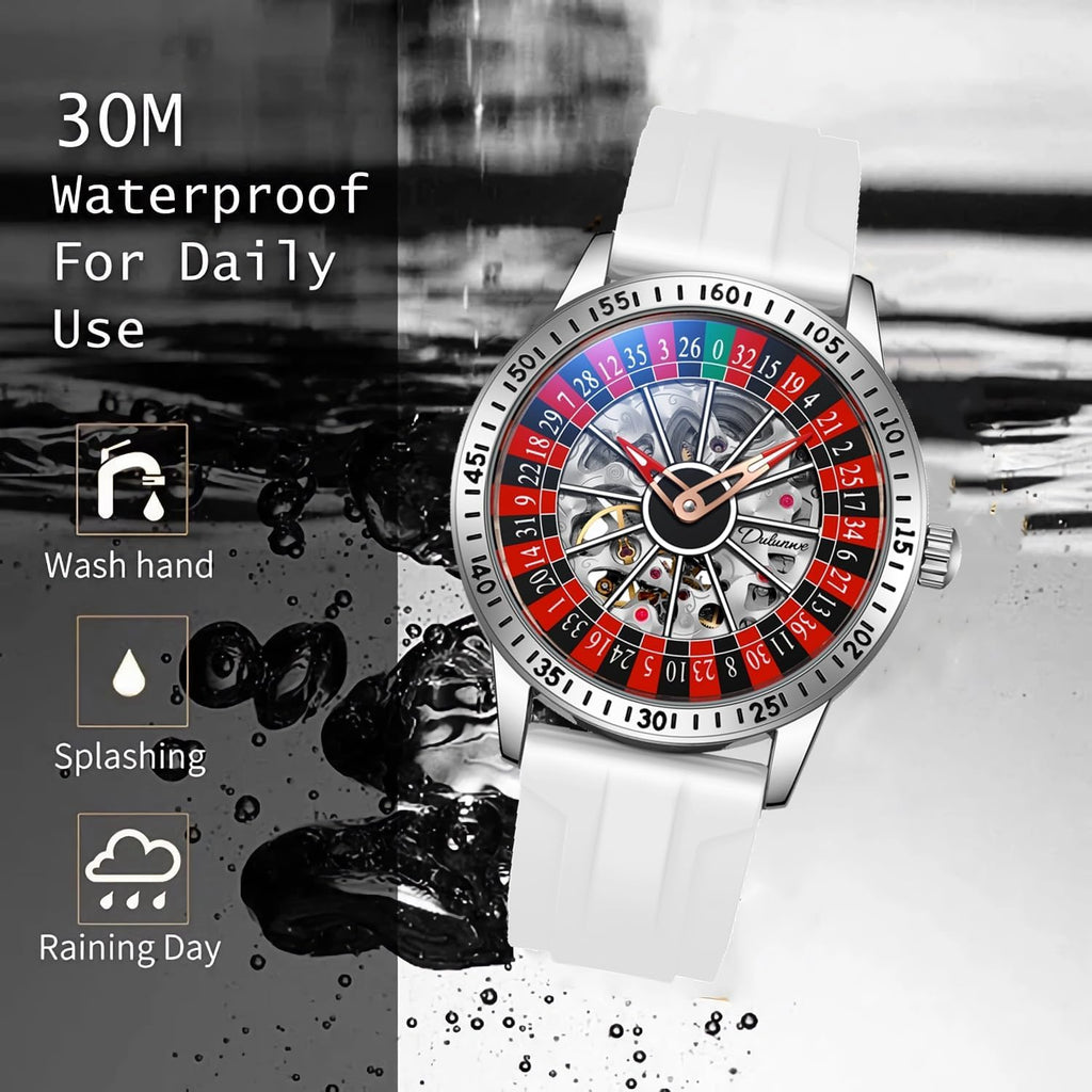 Men's Roulette Dial Automatic Mechanical Watch