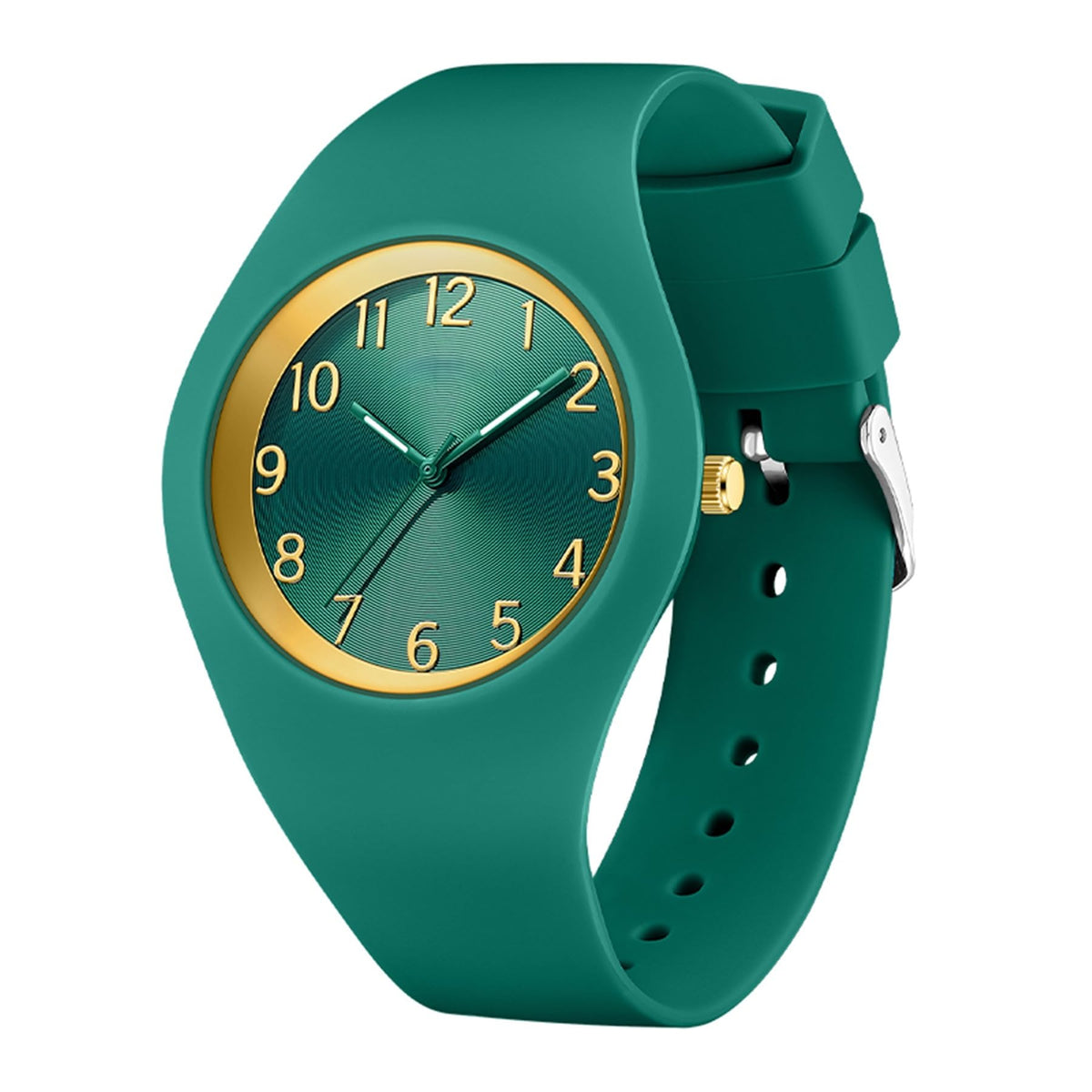 Women's Japanese Quartz Sports Watch – Silicone Strap