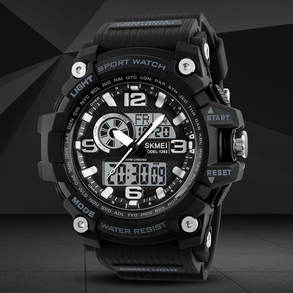 SKMEI Men's Chronogrpah Analogue-Digital Sports Watch