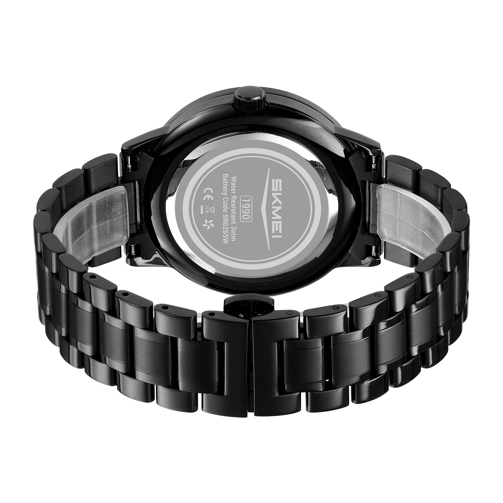 SKMEI Men's 3D Spinning Car-Wheel Quartz Watch