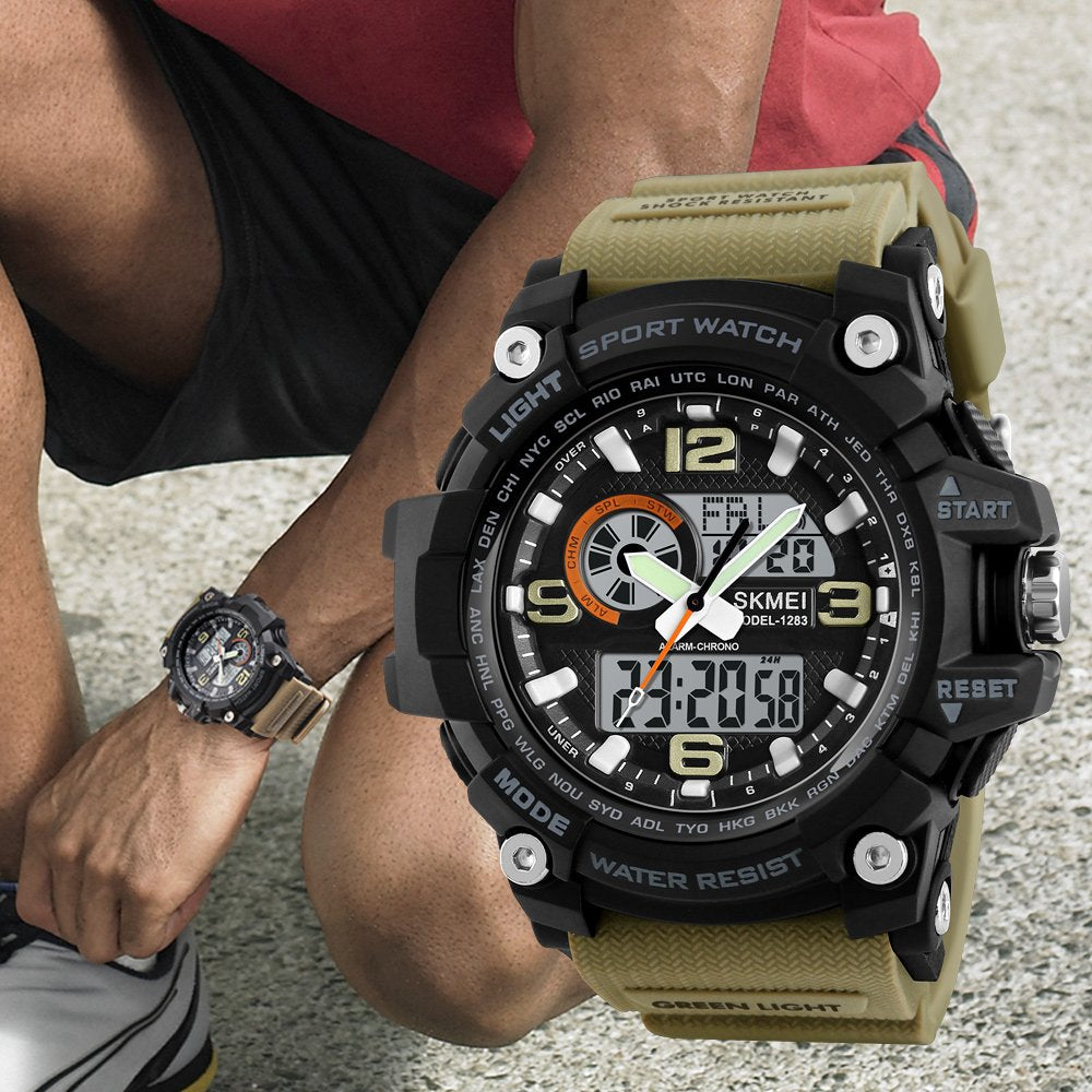 SKMEI Men's Chronogrpah Analogue-Digital Sports Watch