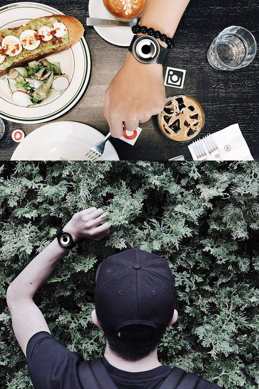 Men's Digital Quartz Watch – Stainless Steel Mesh Bracelet