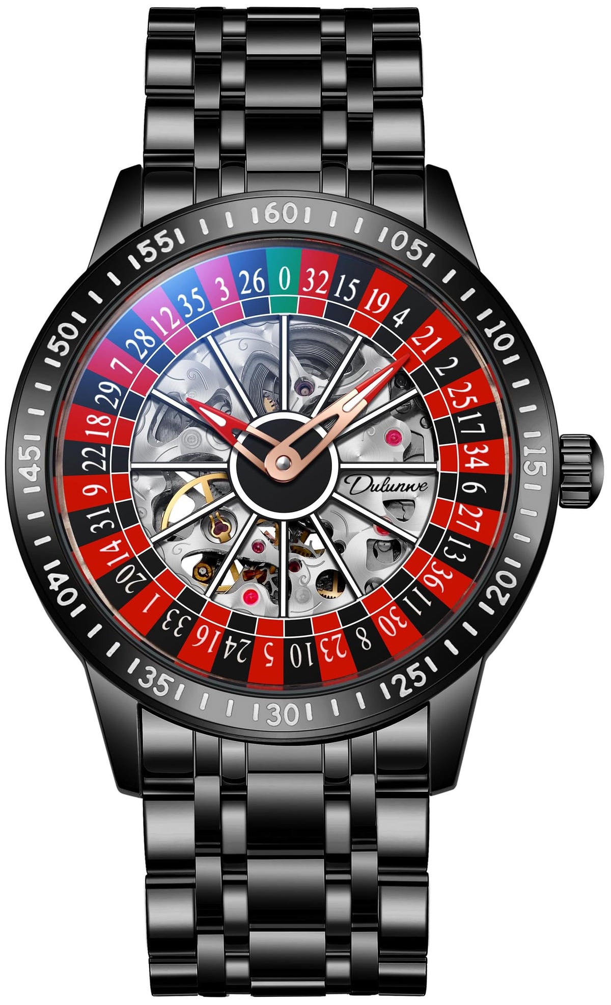 Men's Roulette Dial Automatic Mechanical Watch
