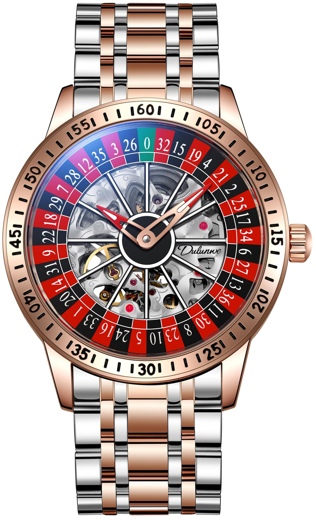 Men's Roulette Dial Automatic Mechanical Watch