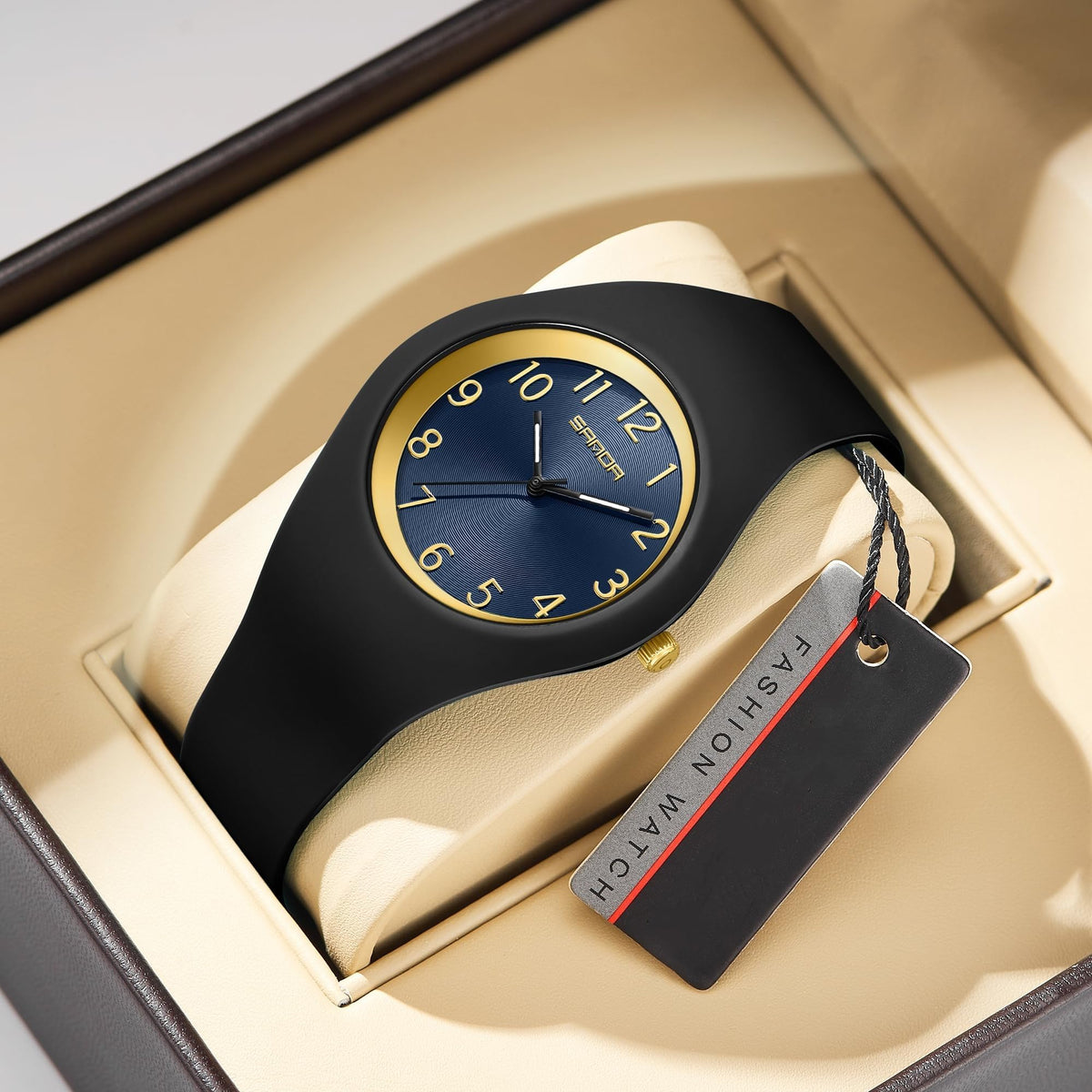 Women's Japanese Quartz Sports Watch – Silicone Strap