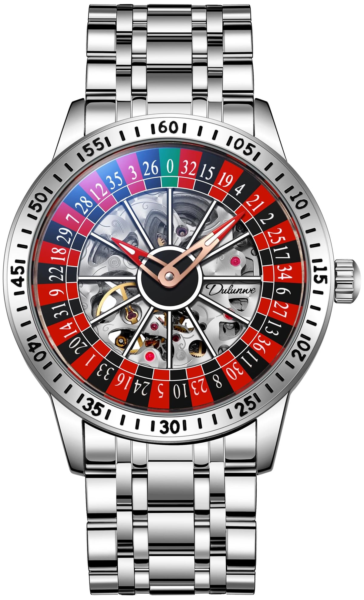 Men's Roulette Dial Automatic Mechanical Watch