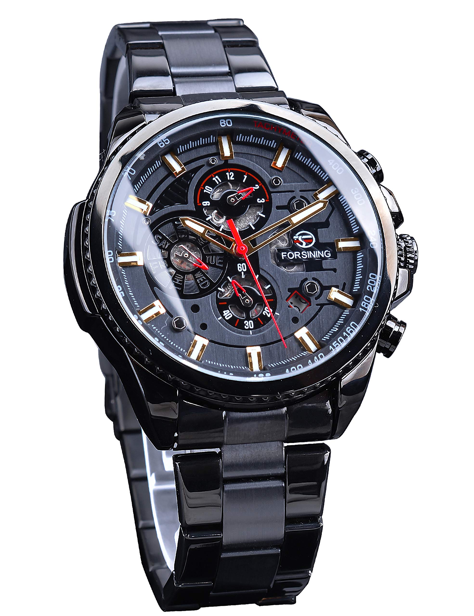 FORSINING Men's Automatic Mechanical Calendar Watch