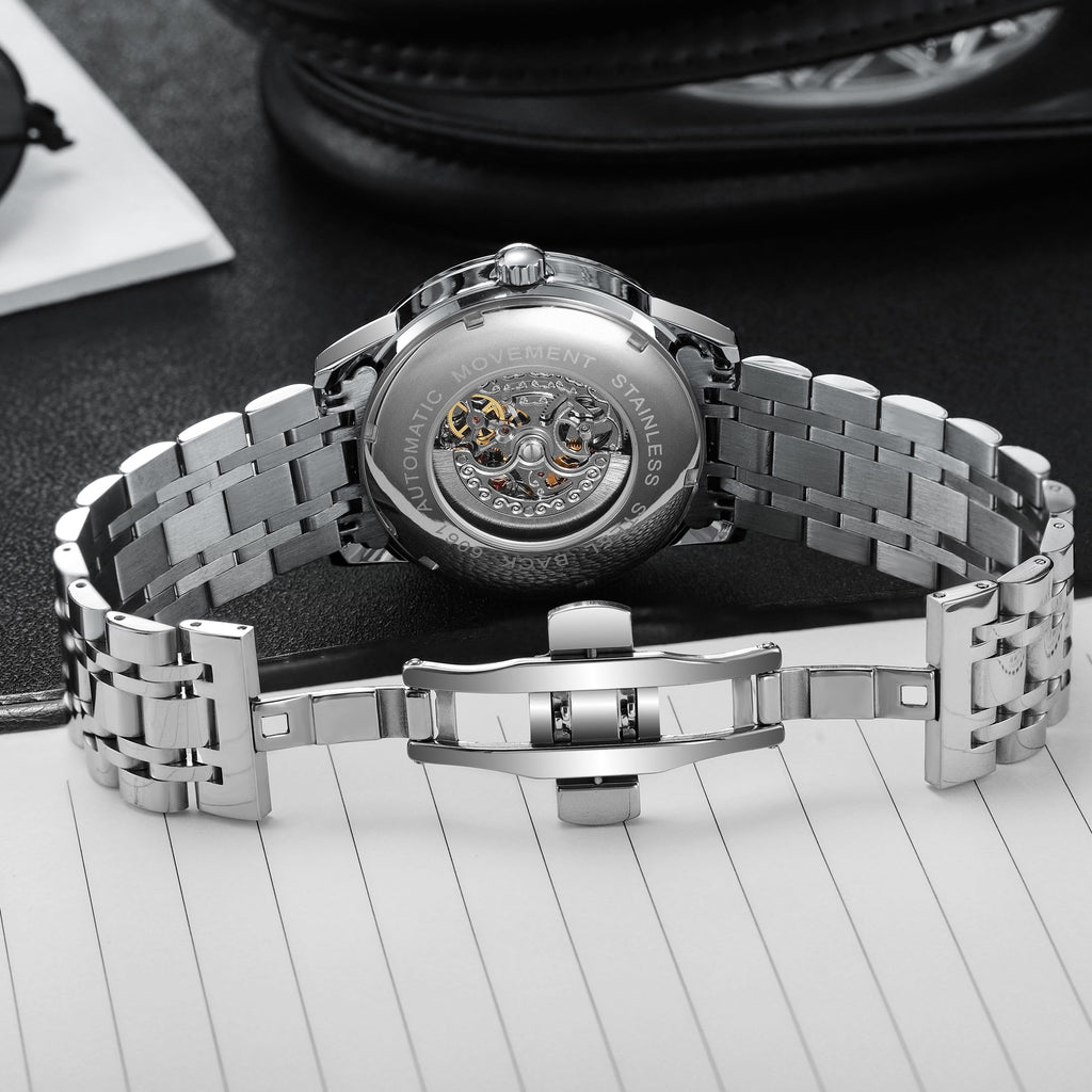 Men's Roulette Dial Automatic Mechanical Watch