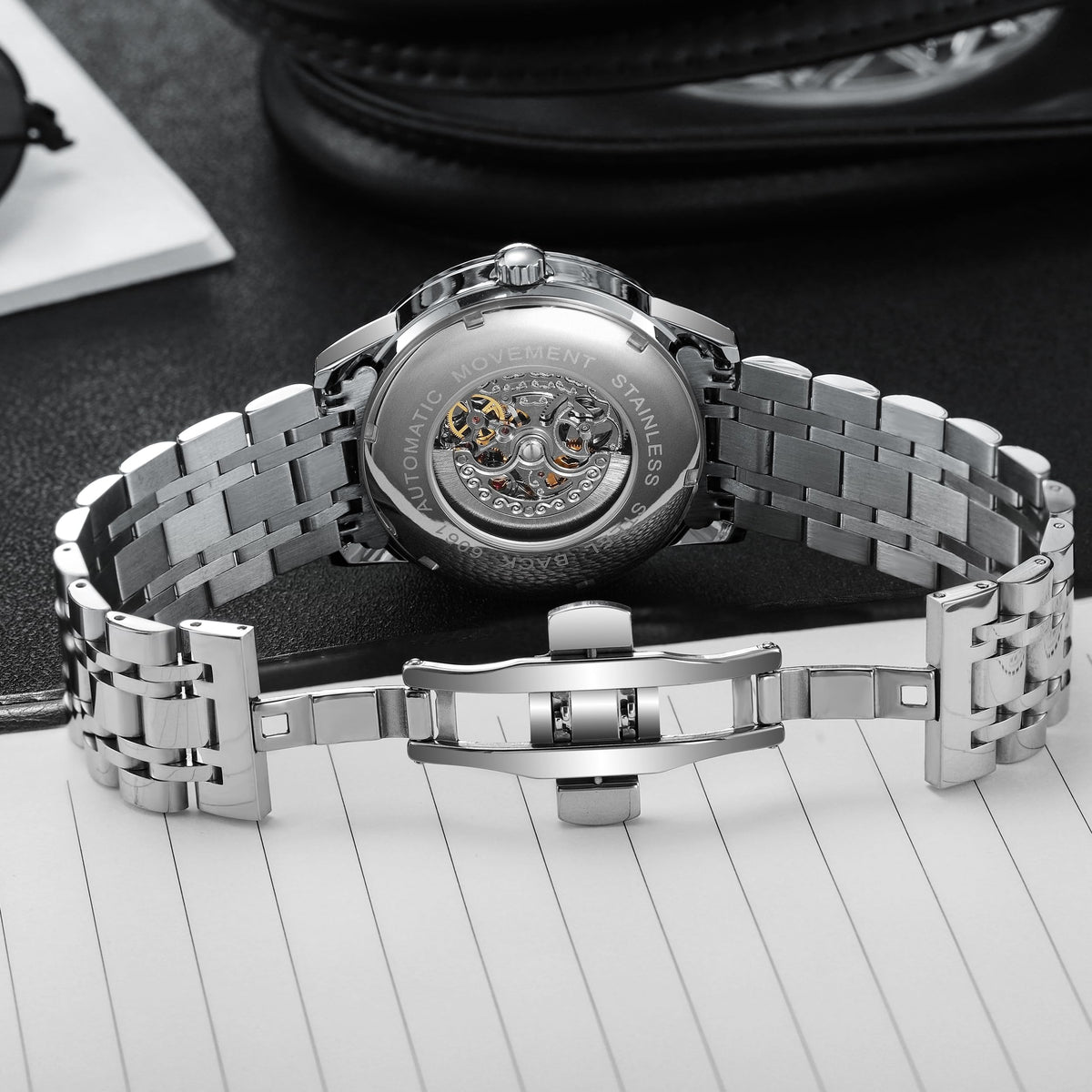 Men's Roulette Dial Automatic Mechanical Watch